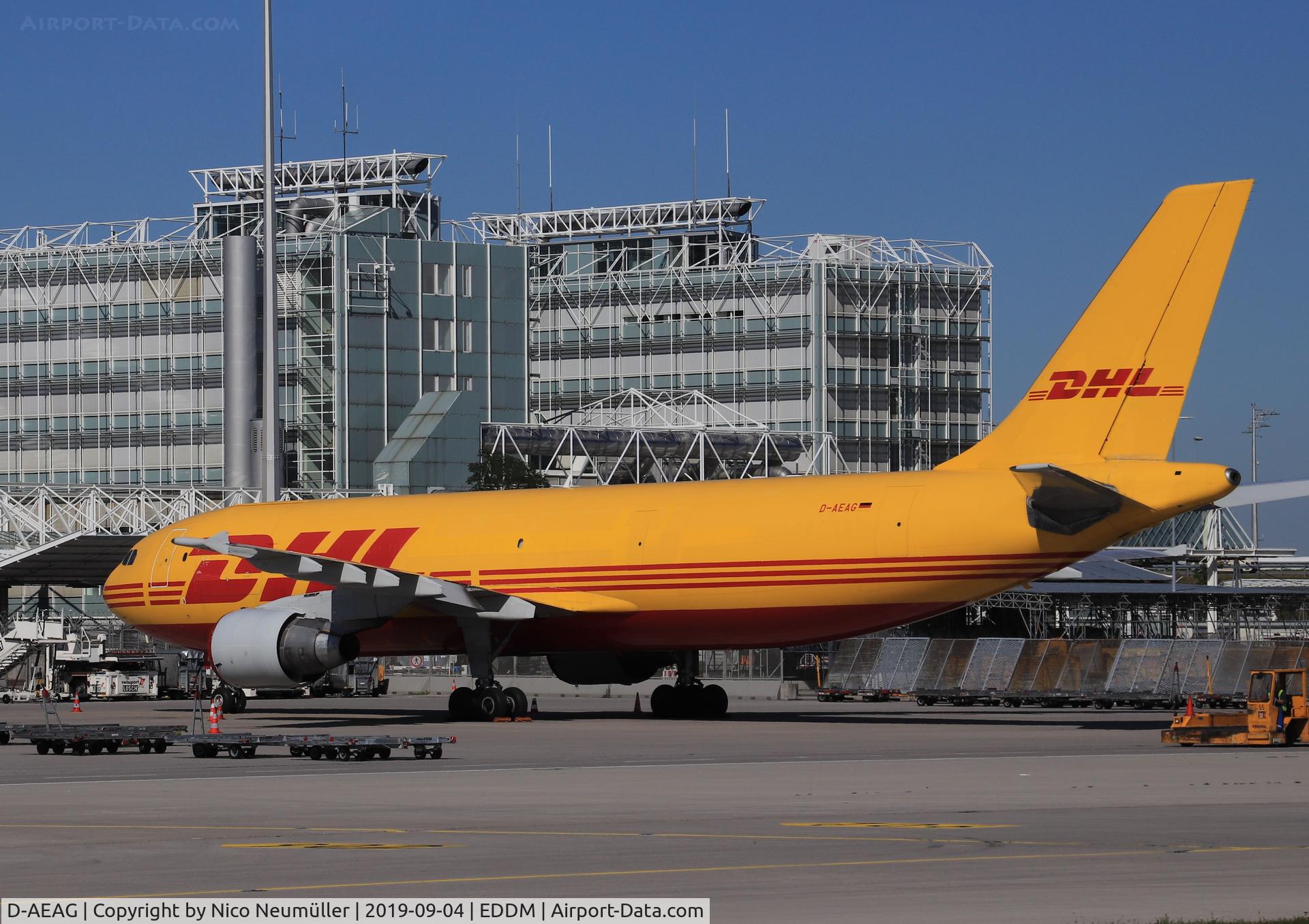 D-AEAG, 1991 Airbus A300B4-622R(F) C/N 621, DHL Aircraft in EDDM