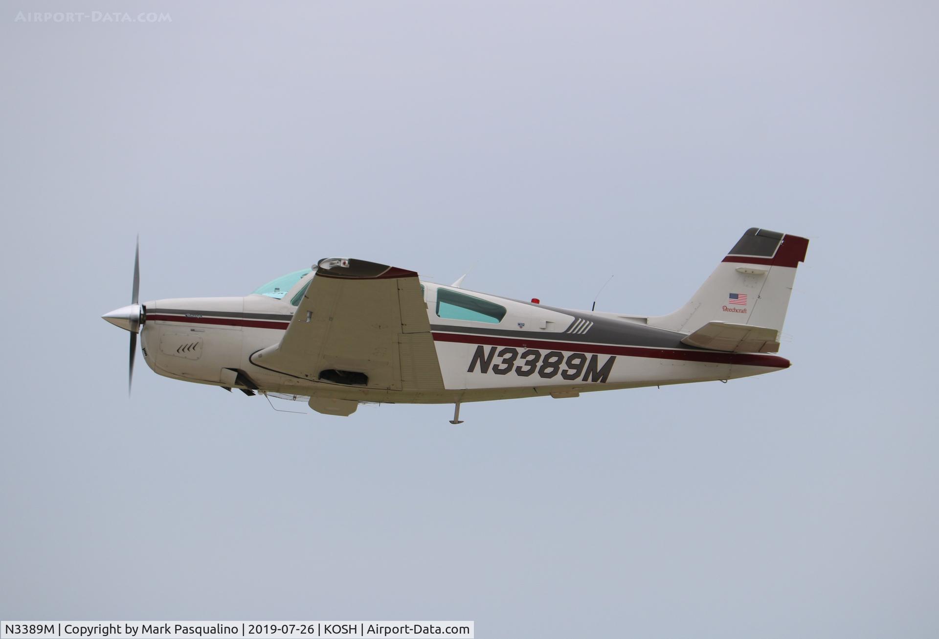 N3389M, 1989 Beech F33A Bonanza C/N CE-1412, Beech F33A