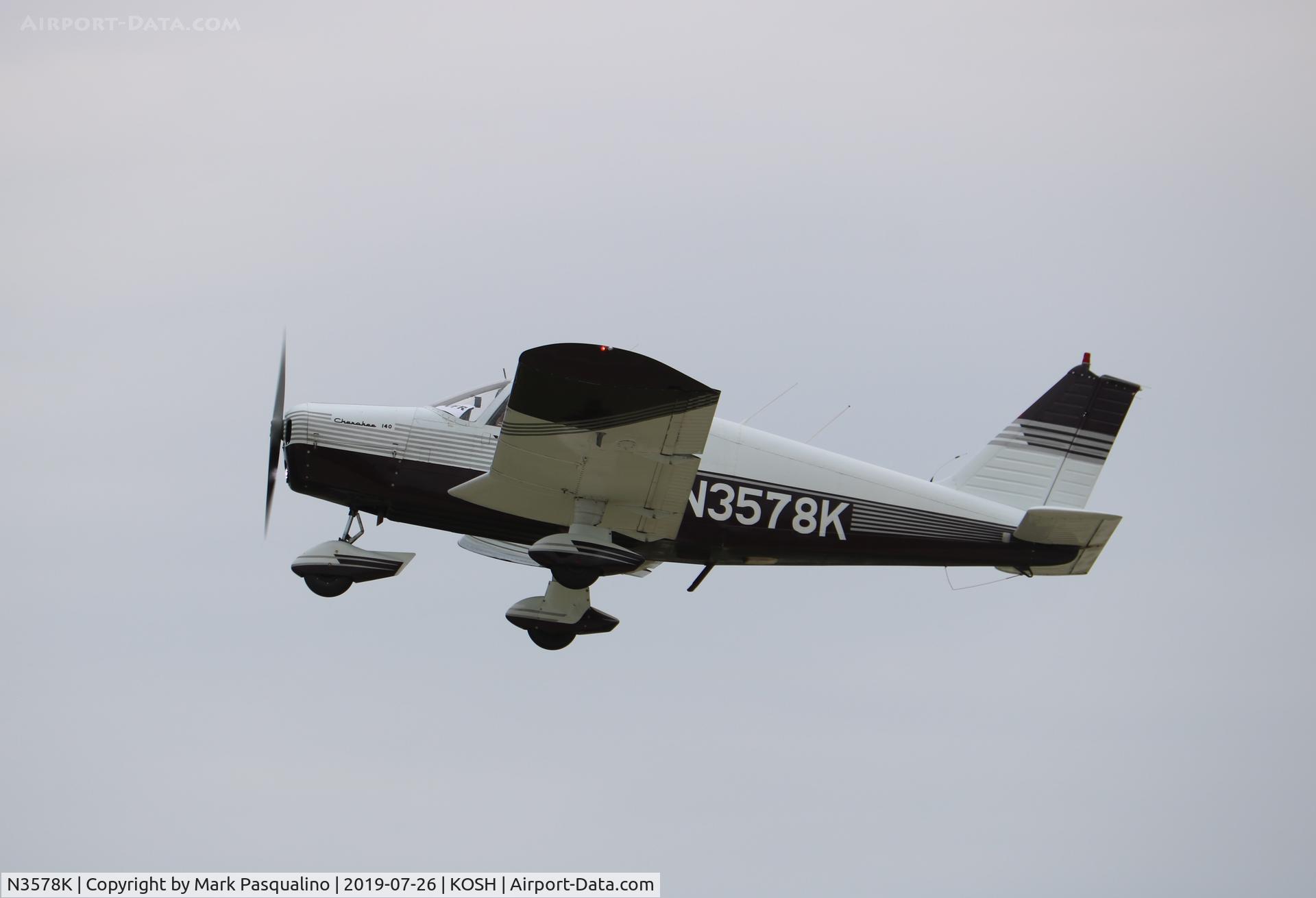 N3578K, 1967 Piper PA-28-140 C/N 28-23636, Piper PA-28-140