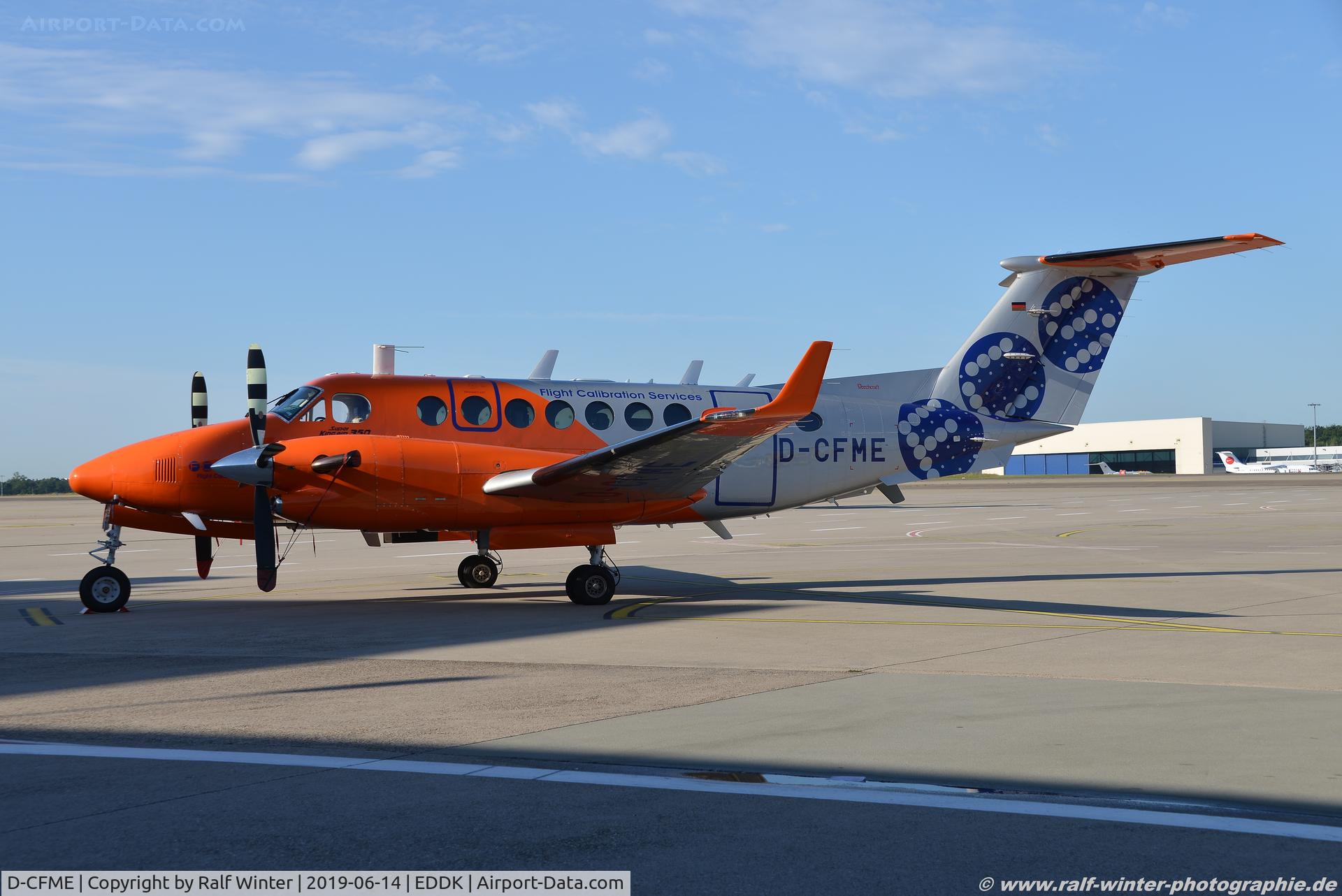 D-CFME, 2009 Hawker Beechcraft 350 King Air (B300) C/N FL-627, Beechcraft B300 King Air - FCS Flight Calibration Services - FL-627 - D-CFME - 14.06.2019 - CGN