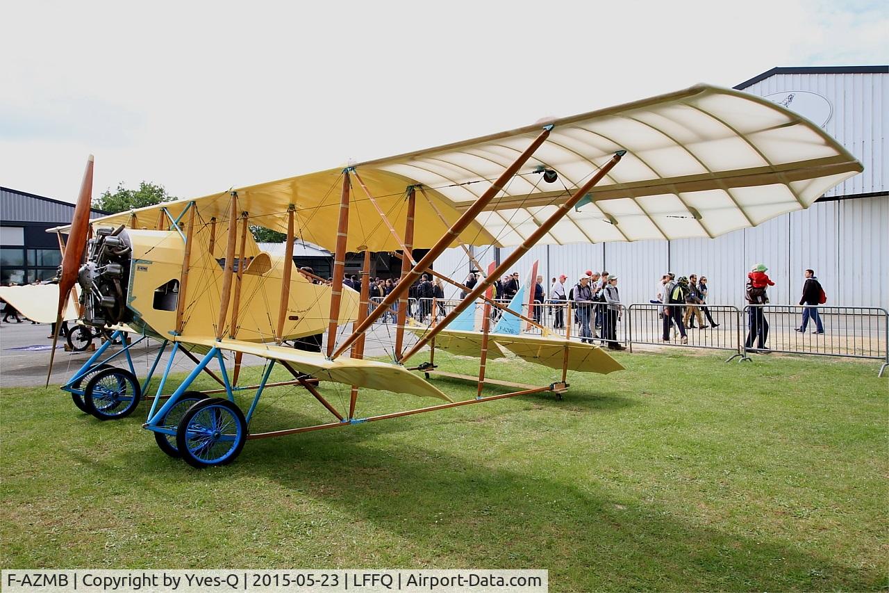F-AZMB, Caudron G.3 C/N SA-33, Caudron G.3, Static display, La Ferté-Alais airfield (LFFQ) Airshow 2015