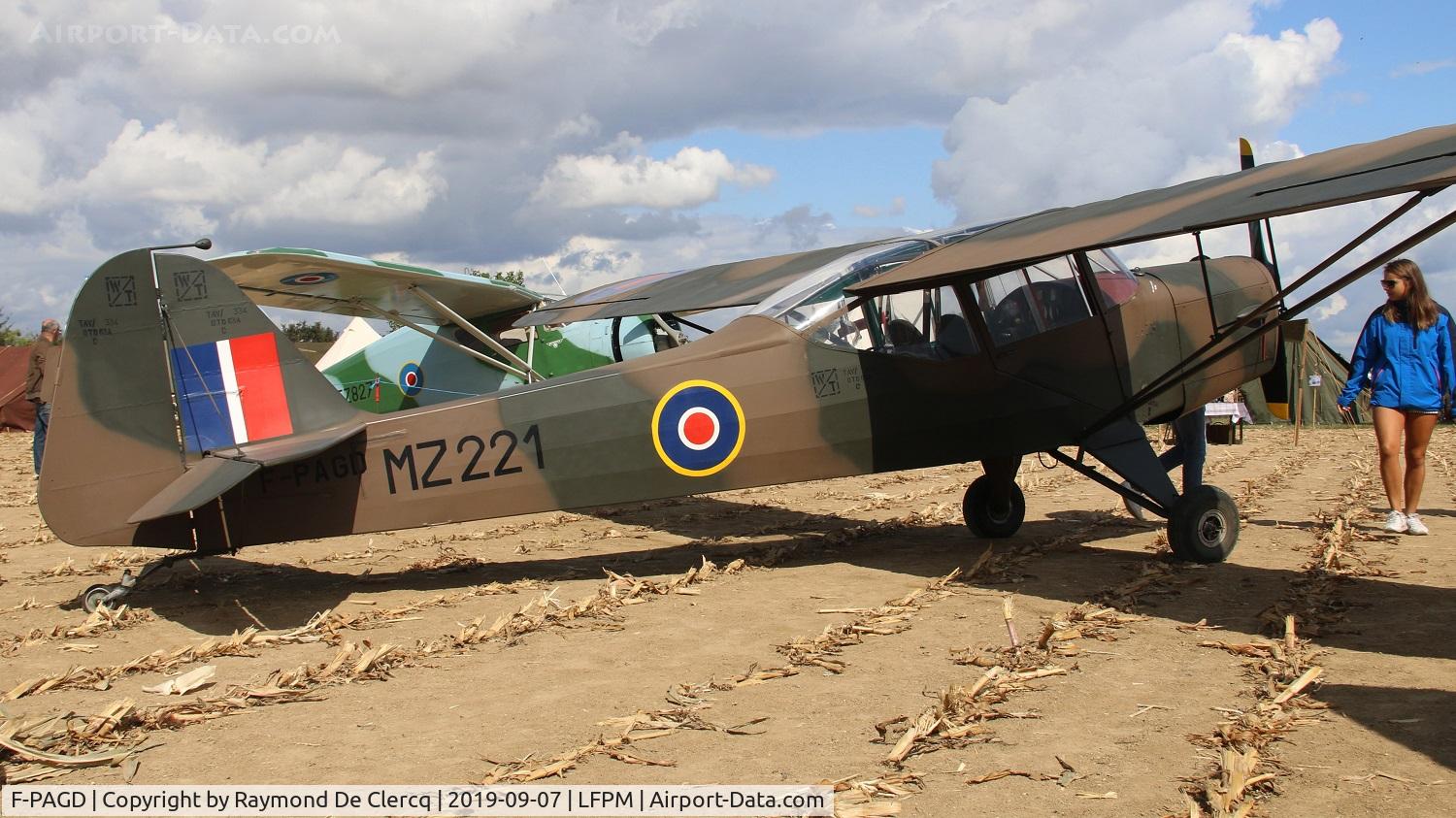 F-PAGD, Auster J-1 Autocrat C/N 2218, Air Legend Melun.