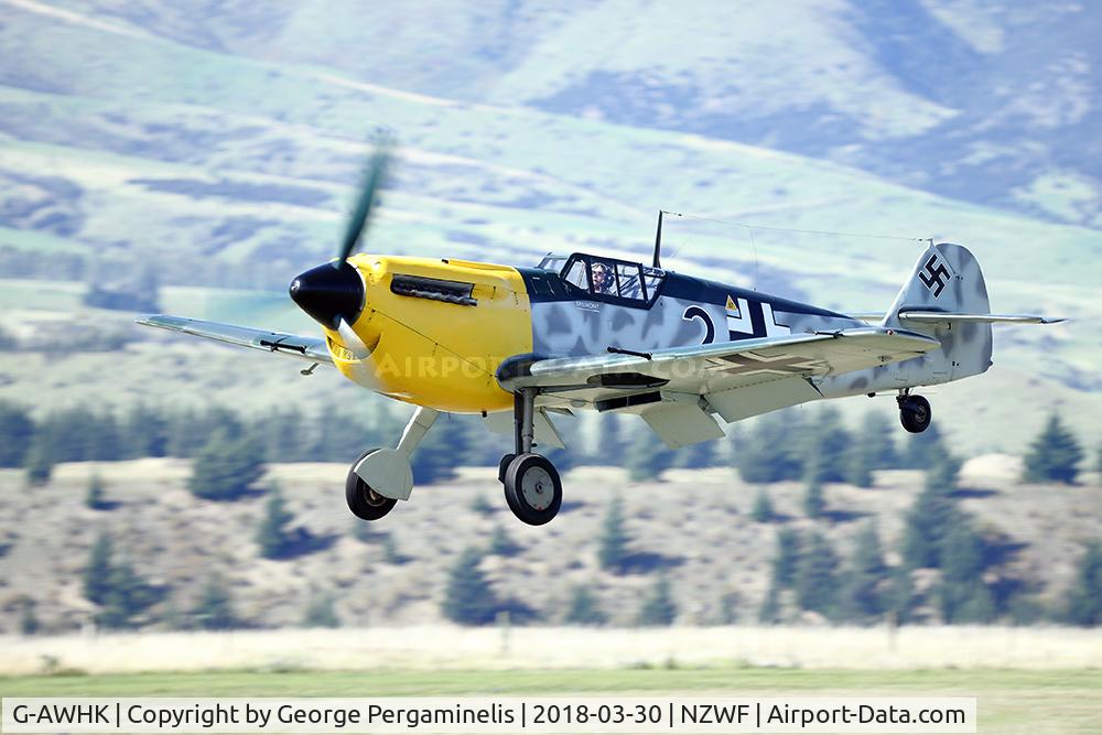 G-AWHK, 1949 Hispano HA-1112-M1L Buchon C/N 172, Warbirds Over Wanaka 2018.