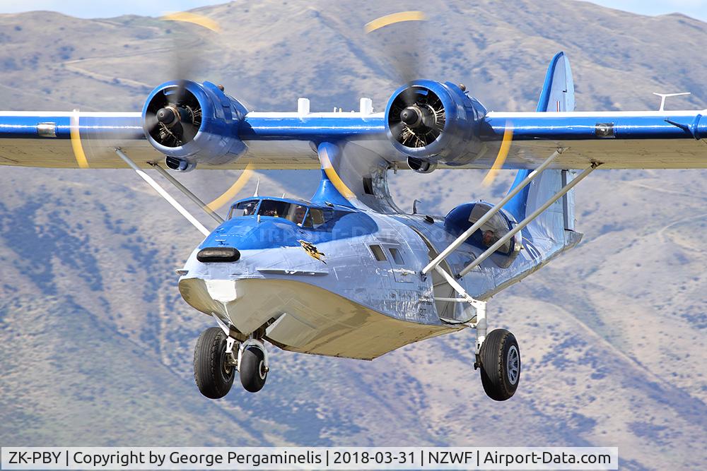 ZK-PBY, Consolidated Vultee PBY-5A Catalina C/N CV-357, Warbirds Over Wanaka 2018.