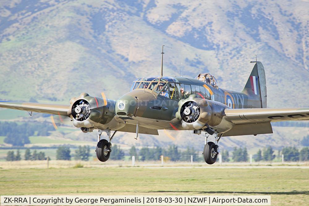 ZK-RRA, 1944 Avro 652A Anson 1 C/N Not found MH120, Warbirds Over Wanaka 2018.