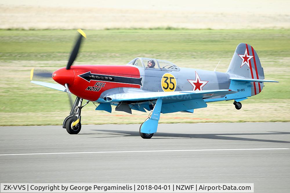 ZK-VVS, Yakovlev Yak-3M C/N 0470106, Warbirds Over Wanaka 2018.