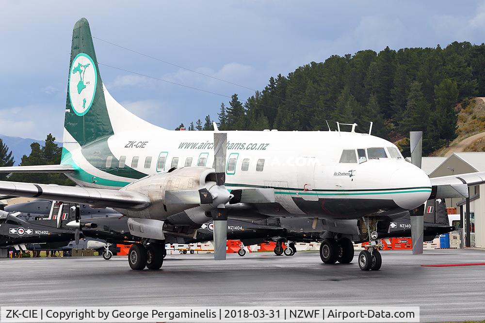 ZK-CIE, 1957 Convair CV-580 C/N 399, Warbirds Over Wanaka 2018.