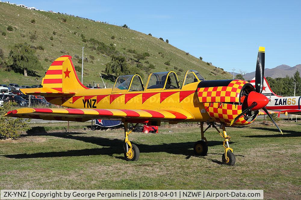 ZK-YNZ, Yakovlev Yak-52 C/N 9611914, Warbirds Over Wanaka 2018.