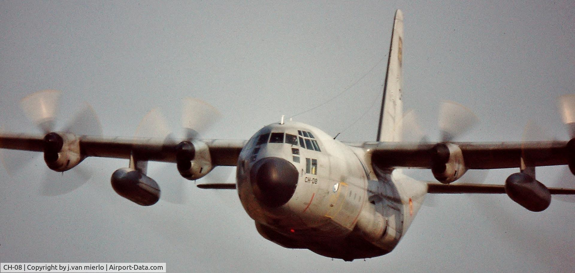 CH-08, 1972 Lockheed C-130H Hercules C/N 382-4478, Moorsele Air show