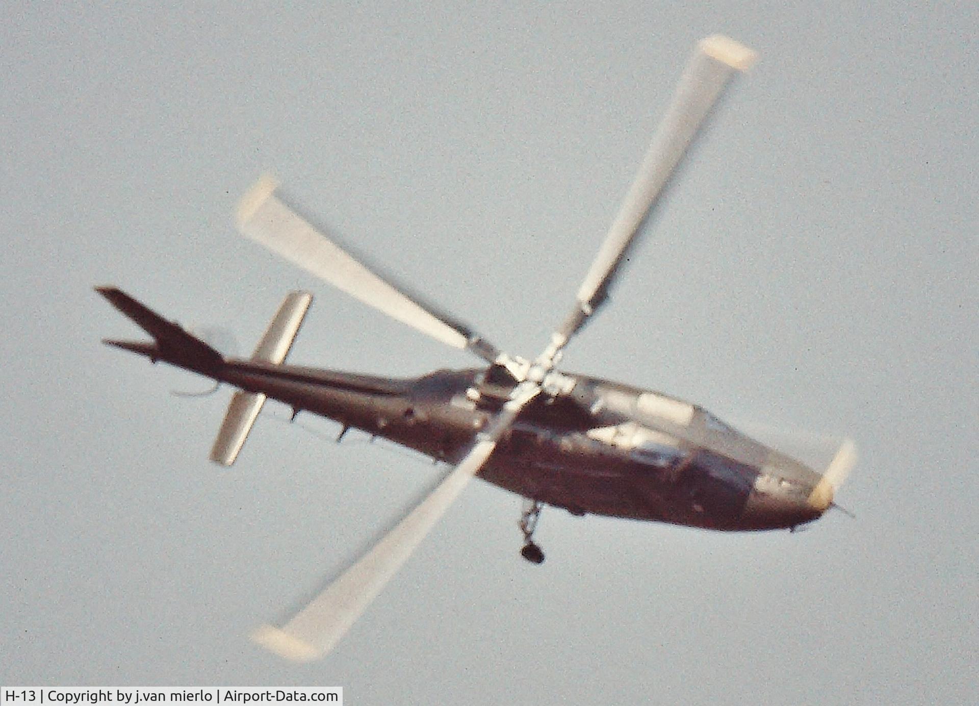 H-13, 1992 Agusta A-109BA C/N 0313, Moorsele air show
