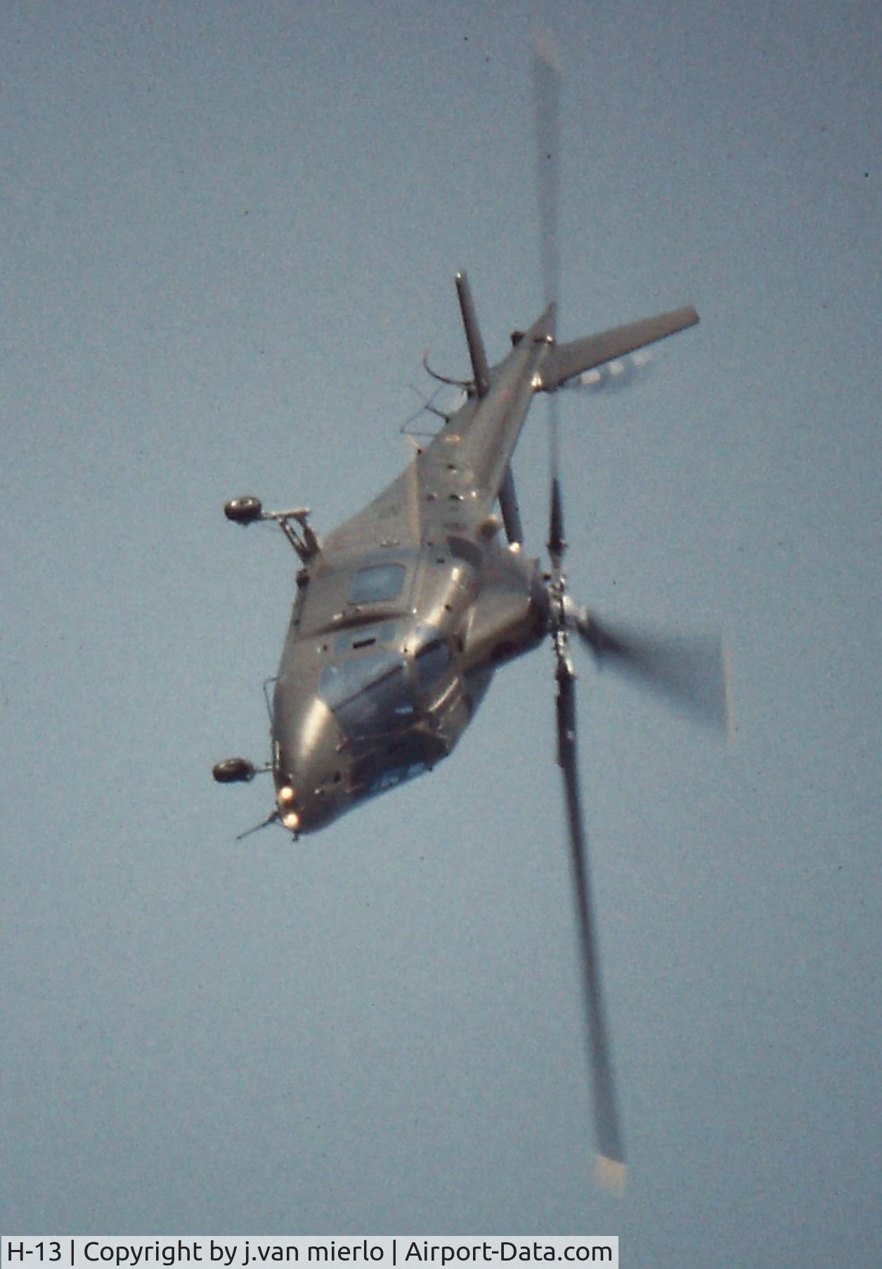H-13, 1992 Agusta A-109BA C/N 0313, Moorsele air show