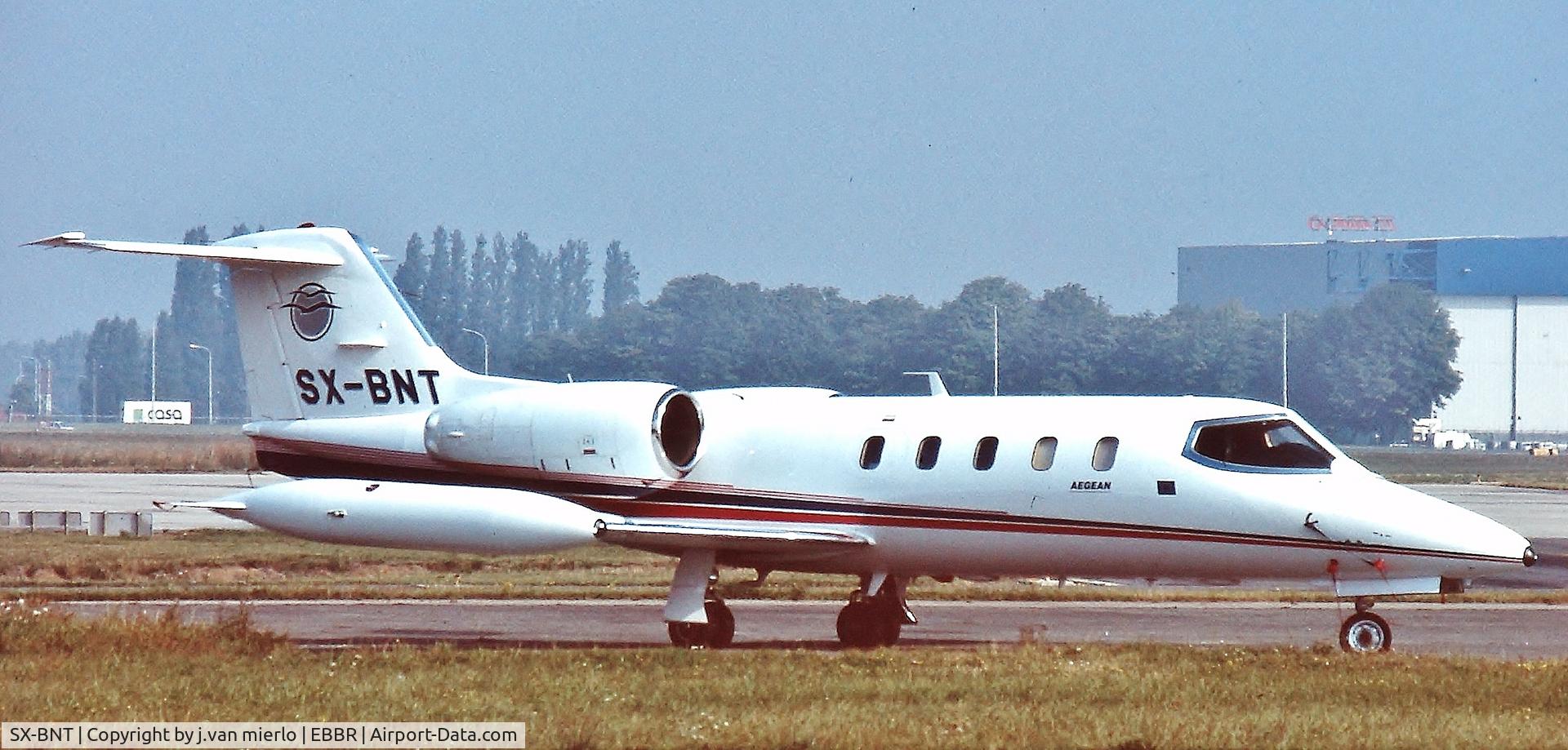 SX-BNT, 1979 Gates Learjet 35A C/N 228, Brussels G.A.T.