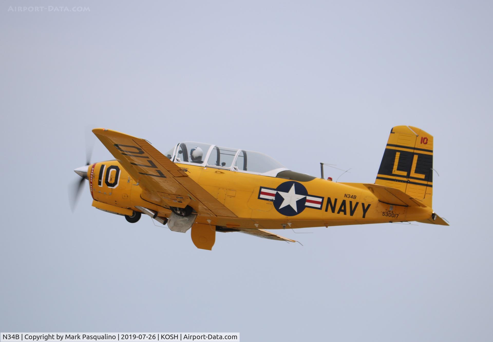 N34B, 1952 Beech B-45 C/N G-17, Beech T-34A