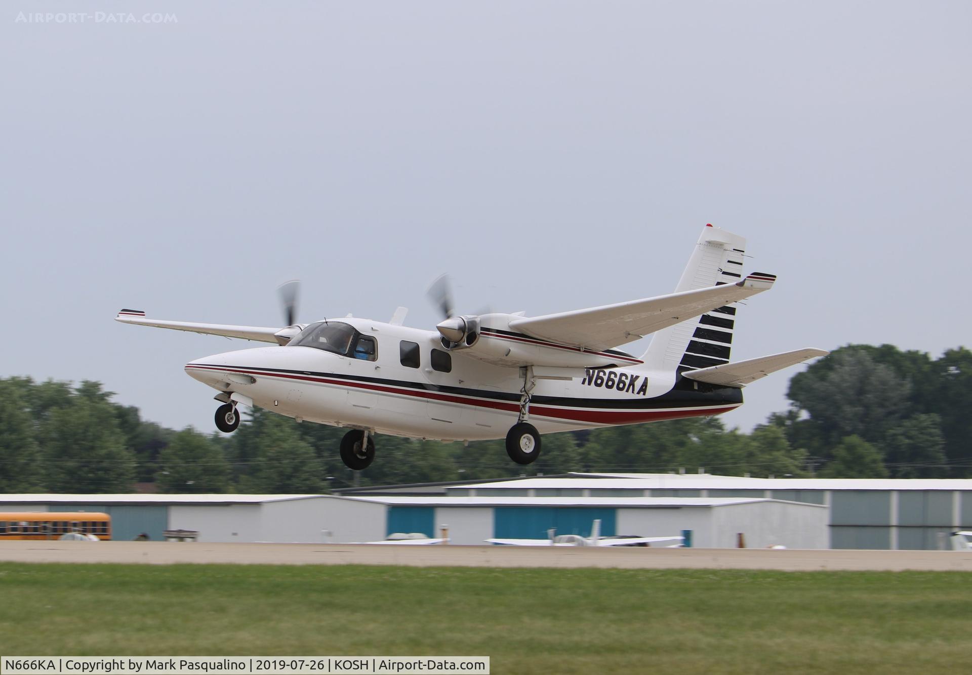 N666KA, 1965 Aero Commander 500-B C/N 1500-177, Aero Commander 500-B