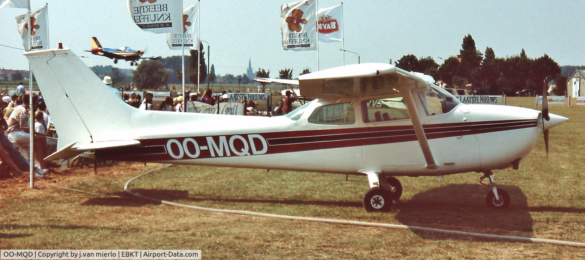 OO-MQD, 1973 Cessna 172M C/N 17261945, Wevelgem, Belgium '95