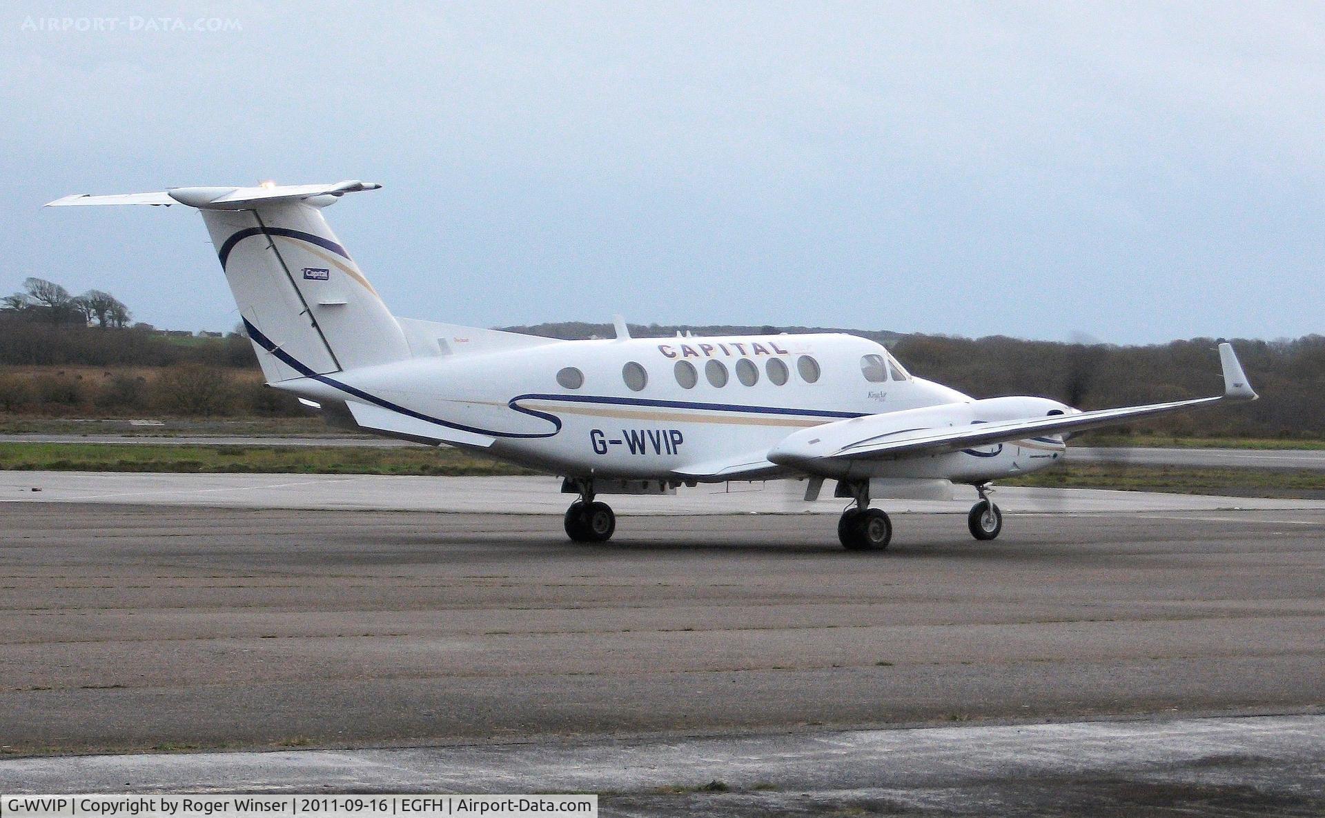G-WVIP, 1980 Beech 200 Super King Air C/N BB-625, Visiting Super King Air operated by Capital Air Charter.