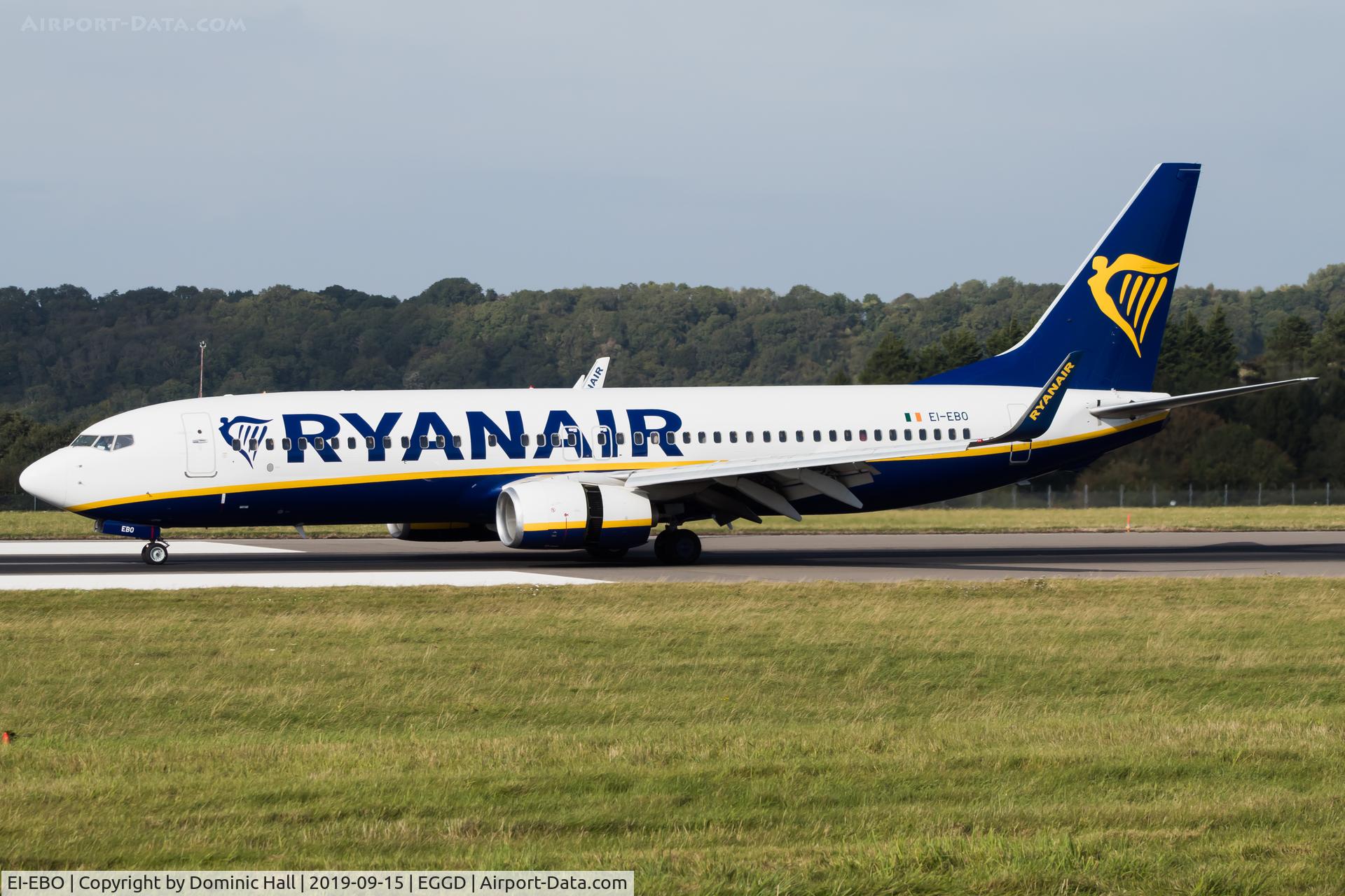 EI-EBO, 2009 Boeing 737-8AS C/N 35004, Landing RWY 27