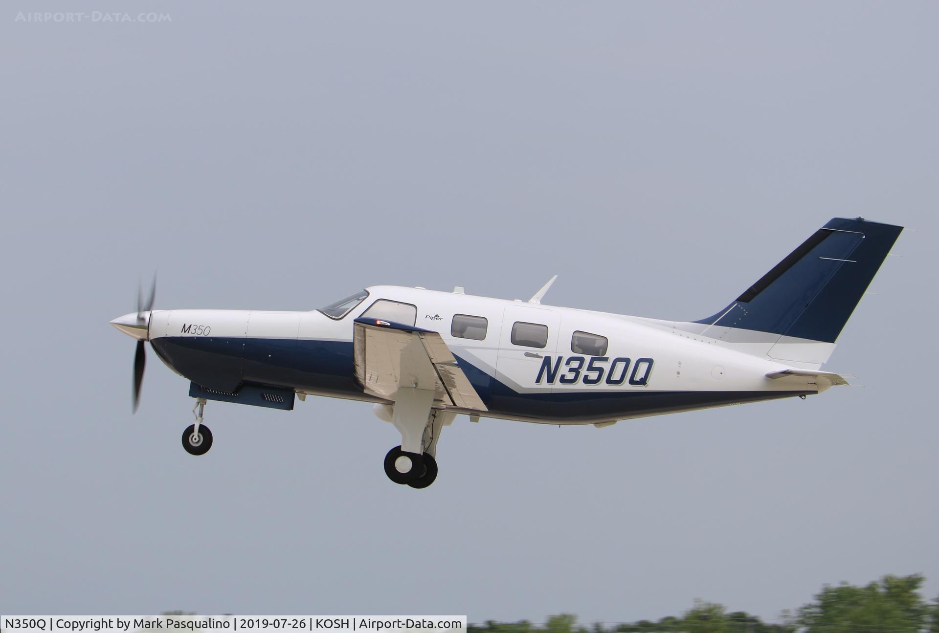 N350Q, 2018 Piper PA-46-350P Malibu Mirage C/N 4636733, Piper PA-46-350P