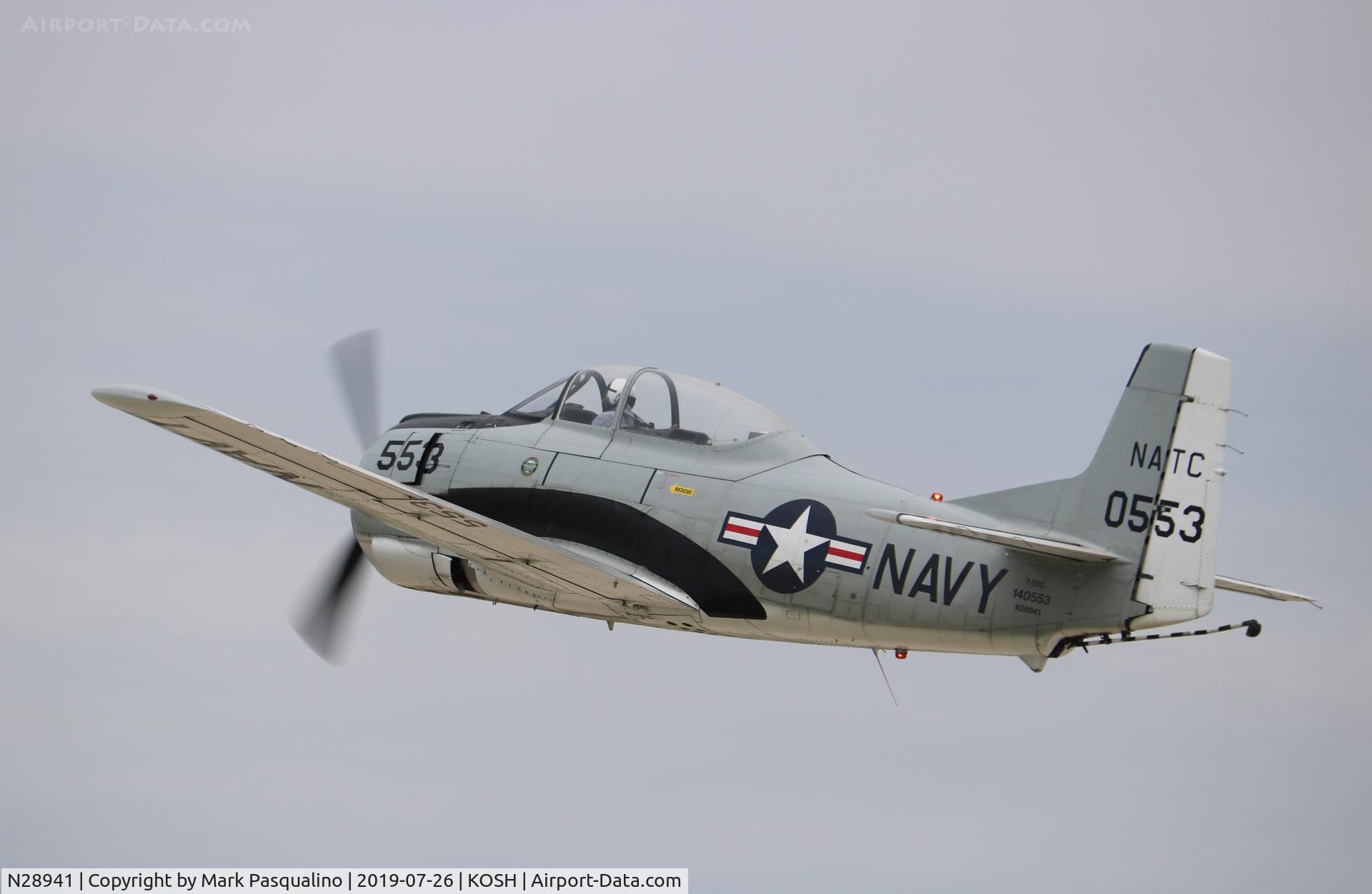 N28941, 1956 North American T-28C Trojan C/N 226-130 (140553), North American T-28C
