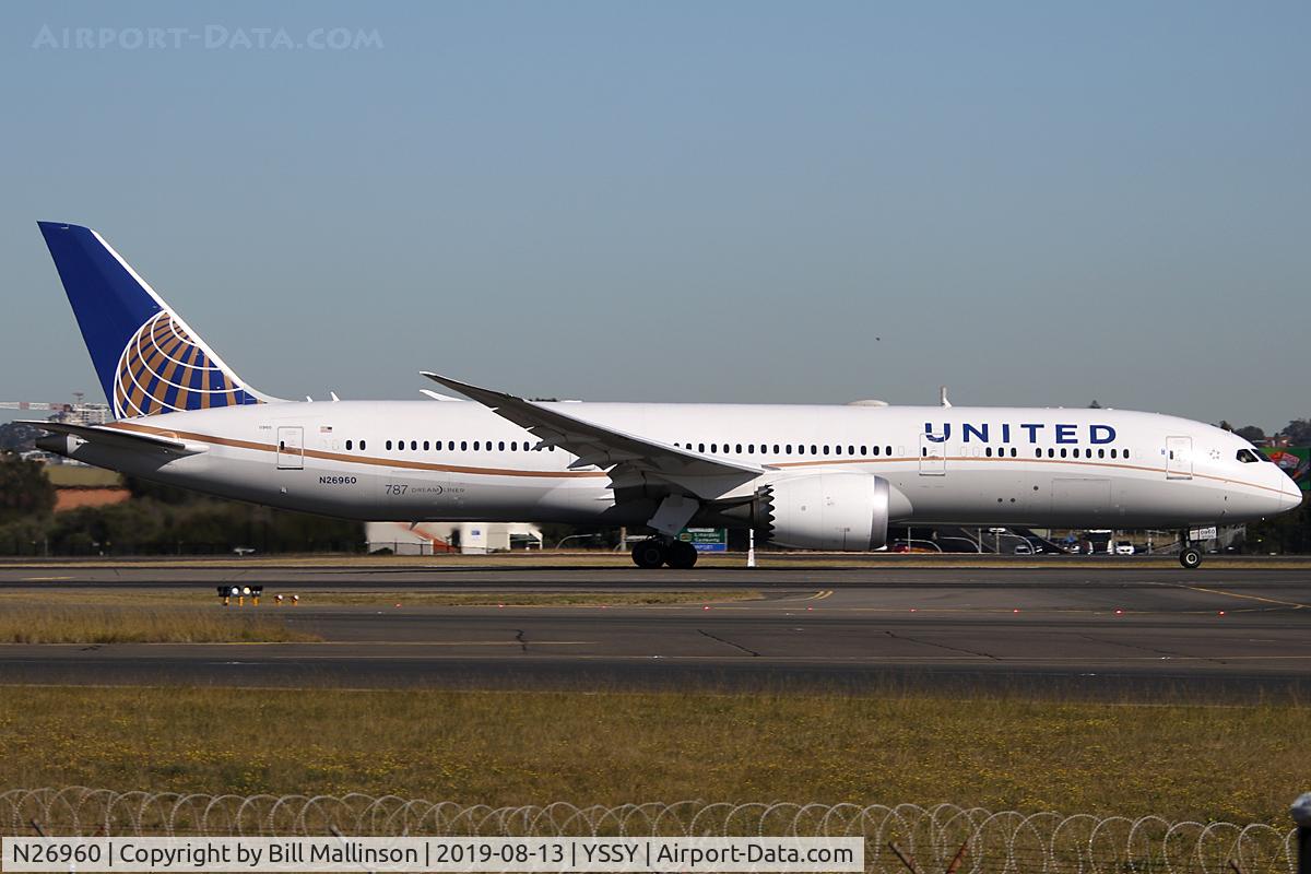 N26960, 2015 Boeing 787-9 Dreamliner Dreamliner C/N 36408, UA863 from SFO