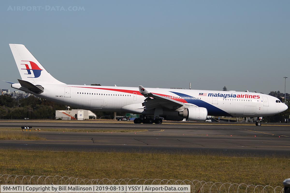 9M-MTI, 2012 Airbus A330-323(X) C/N 1337, MH123 from KUL