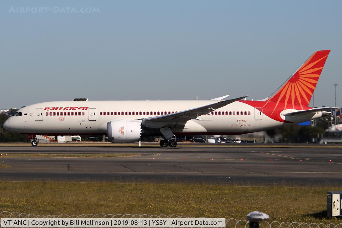 VT-ANC, 2010 Boeing 787-8 Dreamliner C/N 36279, AI302 from DEL