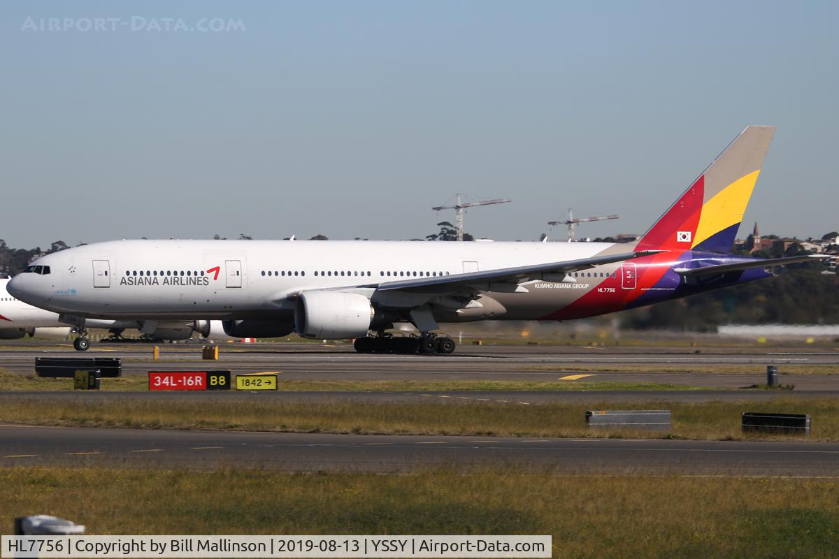 HL7756, Boeing 777-28E/ER C/N 30860/659, OZ602 from ICN