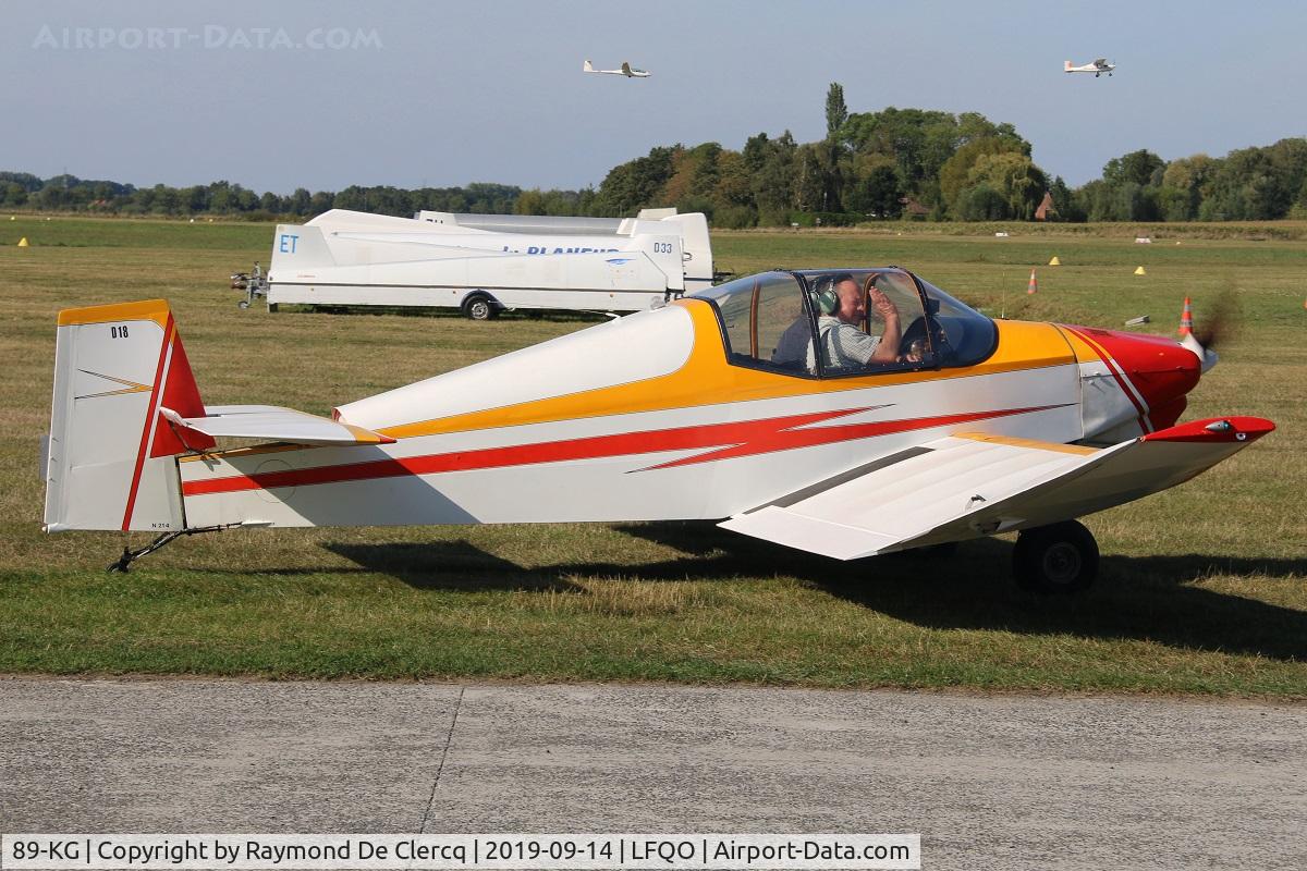 89-KG, Jodel D-18 C/N 214, Still in perfect shape at Bondues.