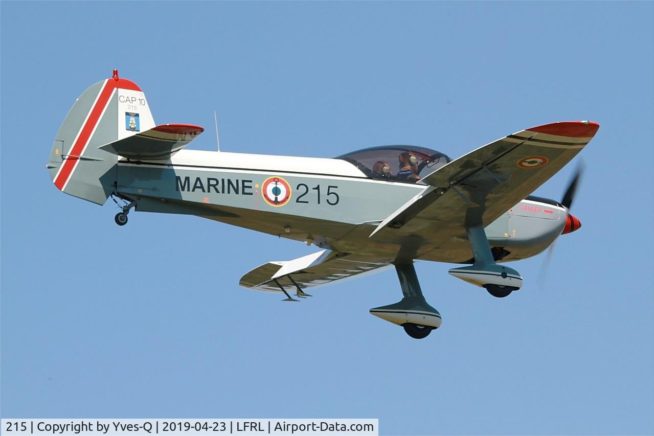 215, Mudry CAP-10B C/N 215, Mudry CAP-10 B, On final rwy 05, Lanvéoc-Poulmic Naval Air Base (LFRL)