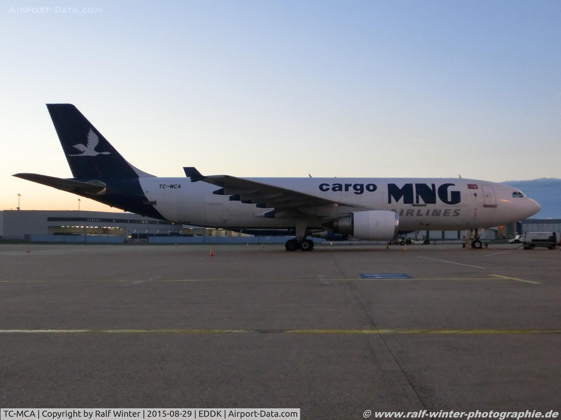 TC-MCA, 1996 Airbus A300C4-605R C/N 755, Airbus A300C-605R - MB MNB MNG Airlines - 755 - TC-MCA - 29.08.2015 - CGN
