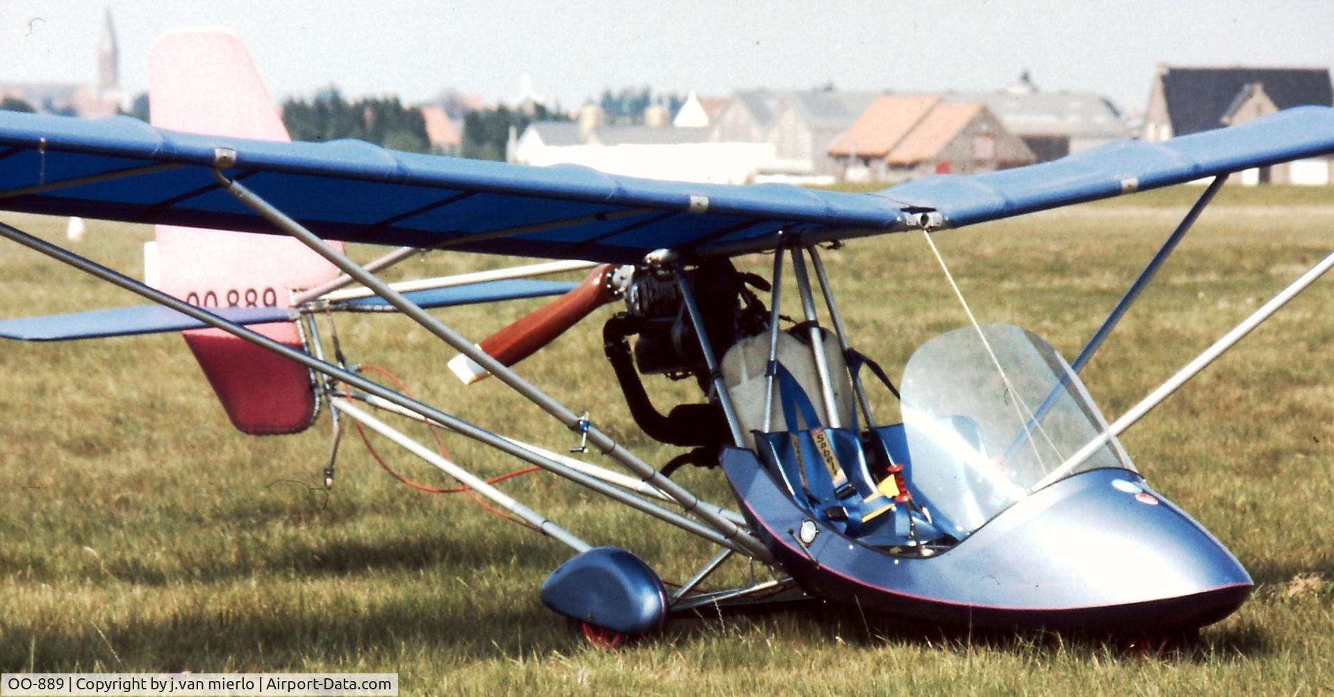 OO-889, 1989 Dynali CHICKINOX C/N 31063604, Moorsele air show '95 Belgium