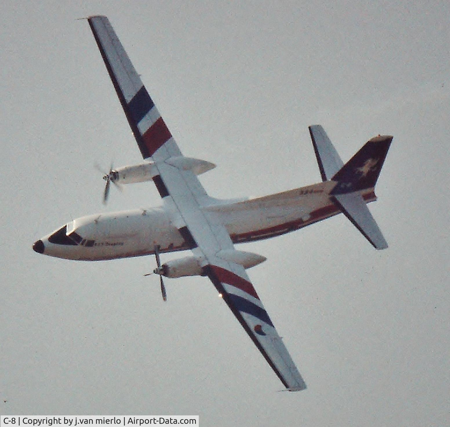 C-8, 1960 Fokker F-27-300M Troopship C/N 10158, Moorsele air show '95, Belgium