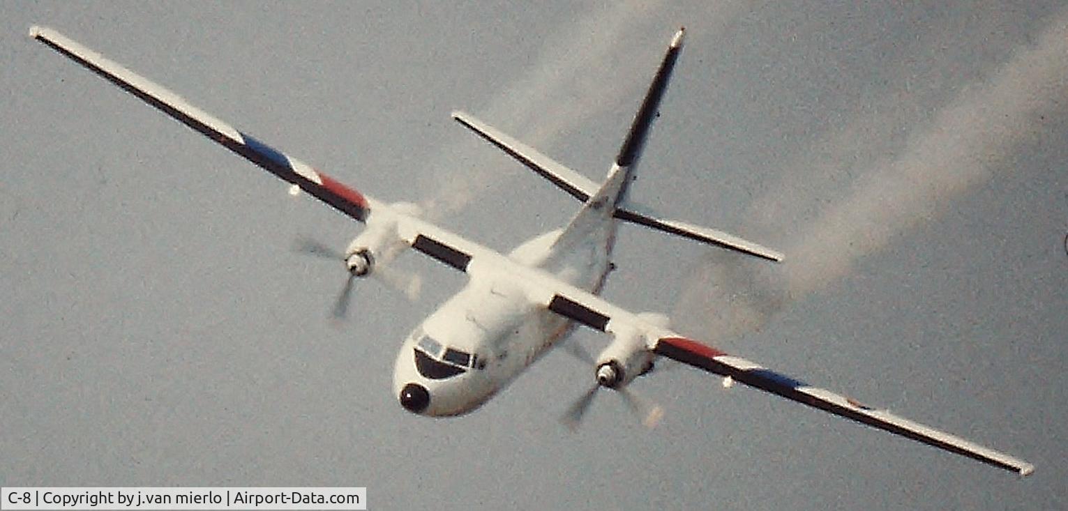 C-8, 1960 Fokker F-27-300M Troopship C/N 10158, Moorsele air show '95, Belgium