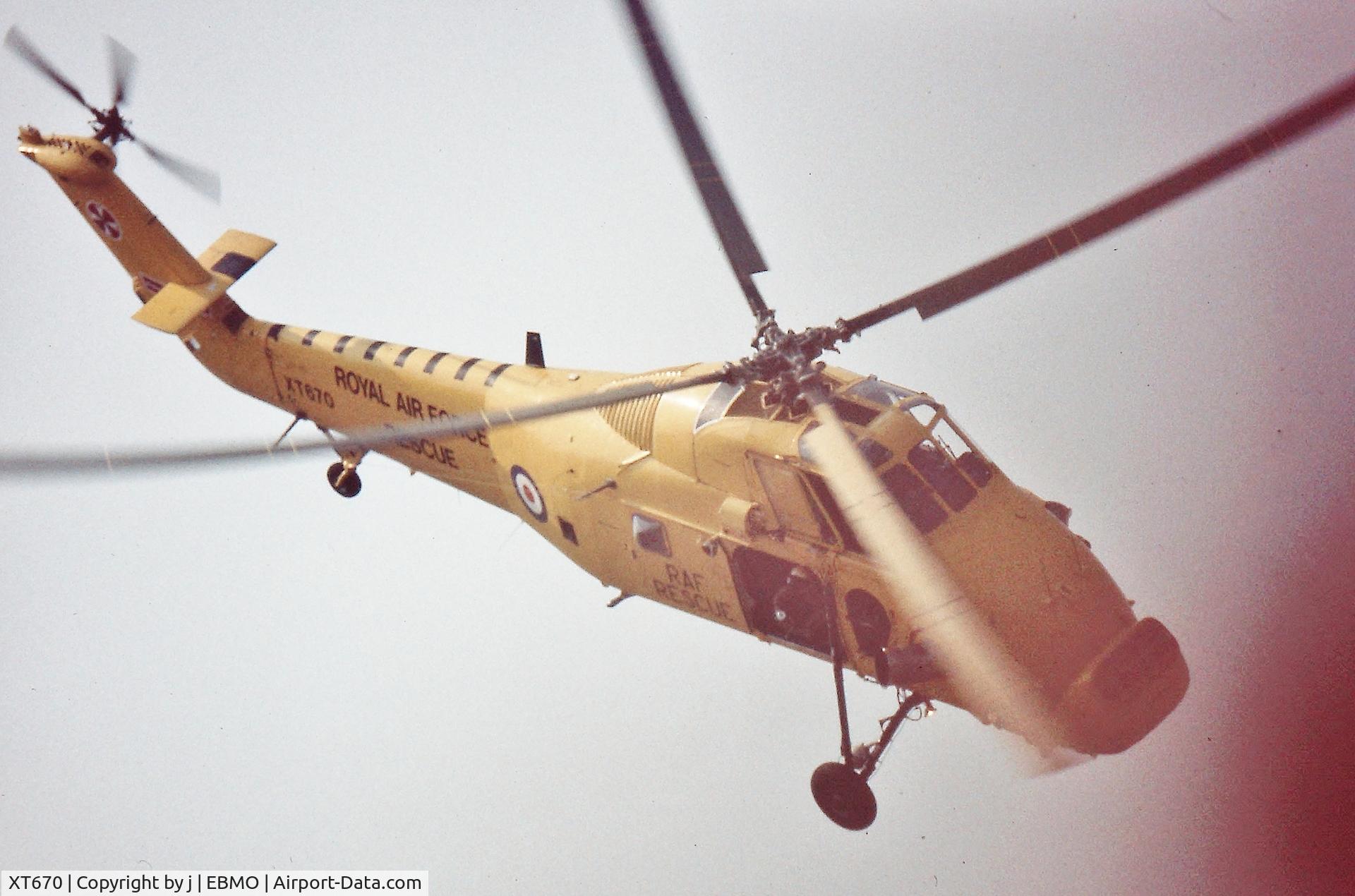 XT670, 1966 Westland Wessex HC.2 C/N WA538, Moorsele air show '95 , Belgium
