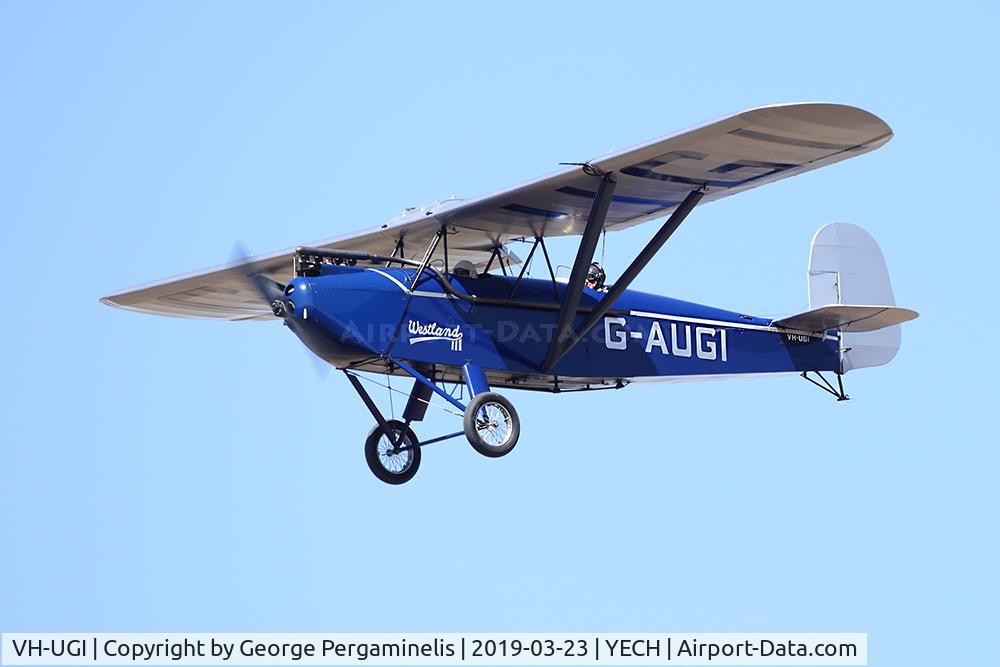 VH-UGI, 1927 Westland Widgeon III C/N WA1681, Antique Aeroplane Assn of Australia National Fly-in.
