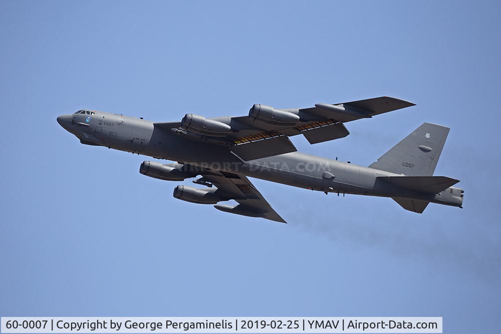 60-0007, 1960 Boeing B-52H Stratofortress C/N 464372, Australian International Air Show.