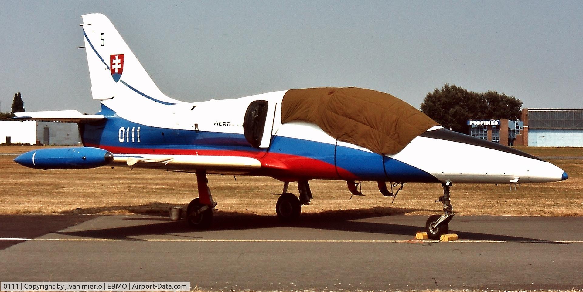 0111, Aero L-39 Albatros C/N 530111, Moorsele air show'95