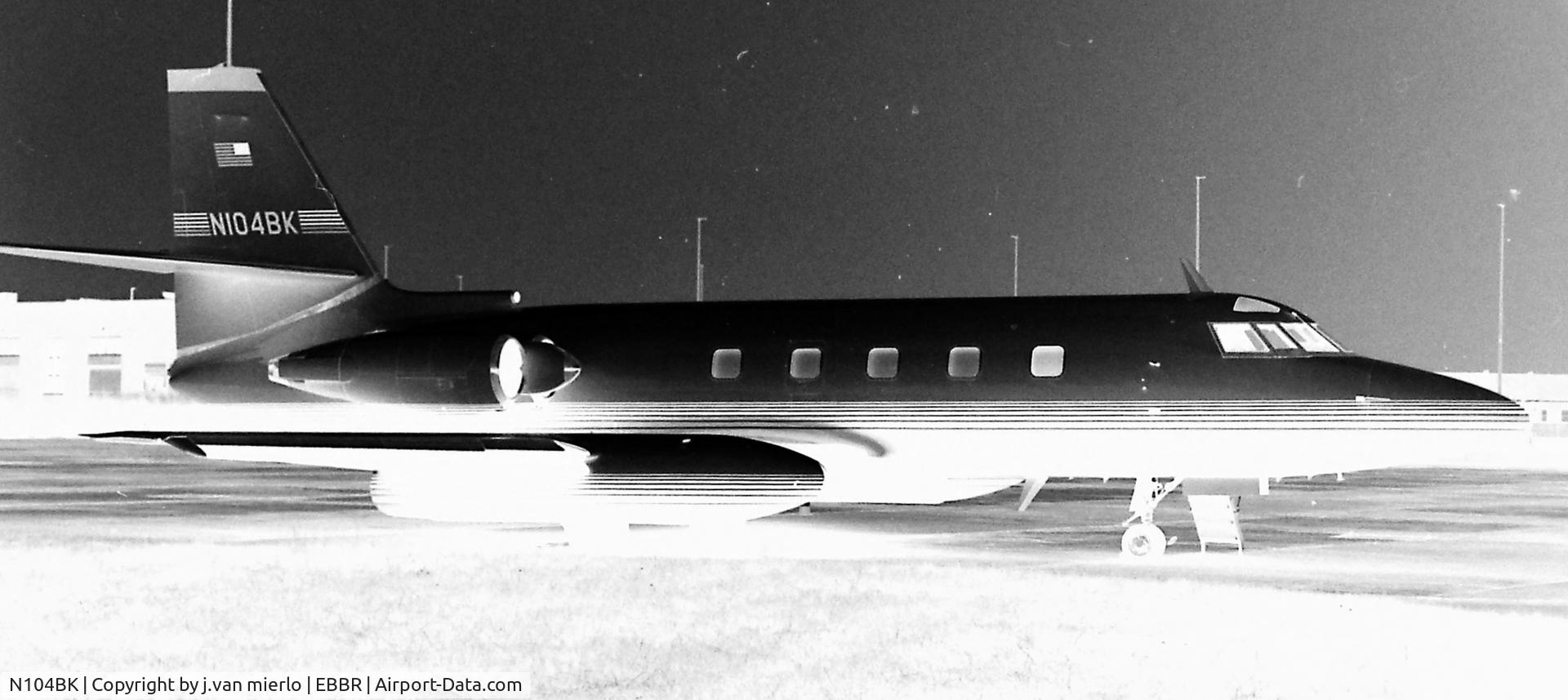 N104BK, 1977 Lockheed L-1329-25 JetStar II C/N 5219, Brussels, Belgium, G.A.T.