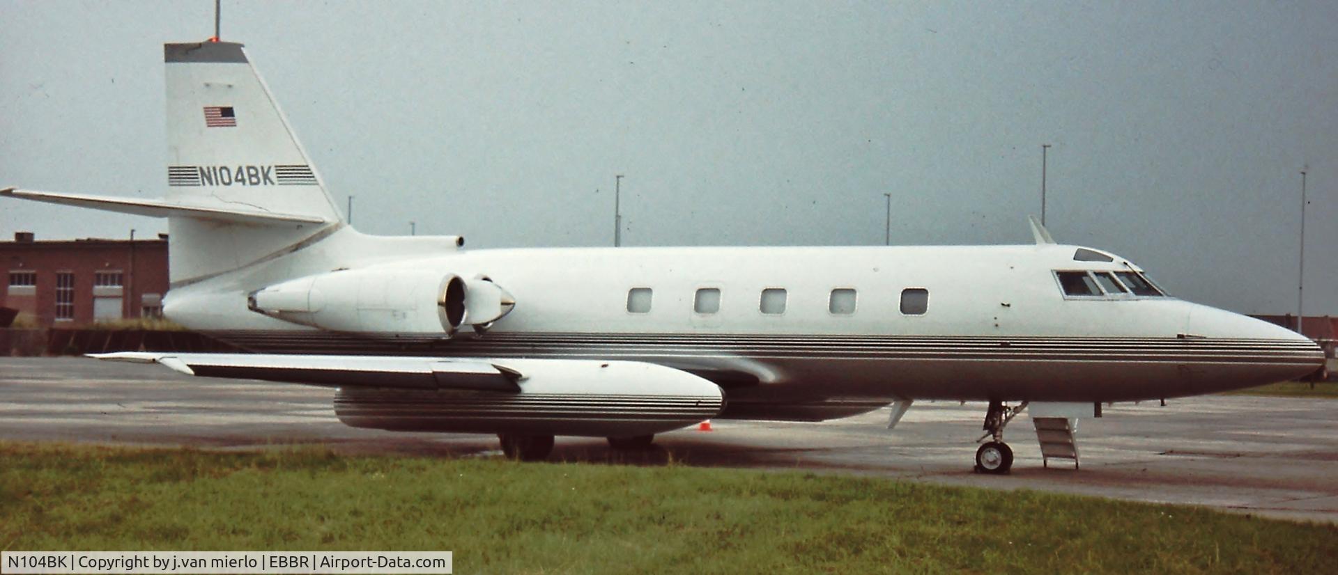 N104BK, 1977 Lockheed L-1329-25 JetStar II C/N 5219, Brussels, Belgium G.A.T.