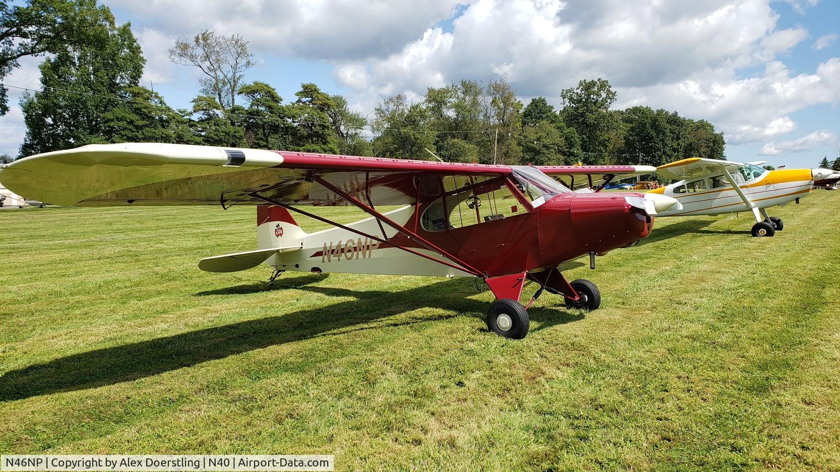 N46NP, Preble Calvin N TEXAS SPORT TX11C C/N TX-1011, N46NP at the EAA 643 Fly-In