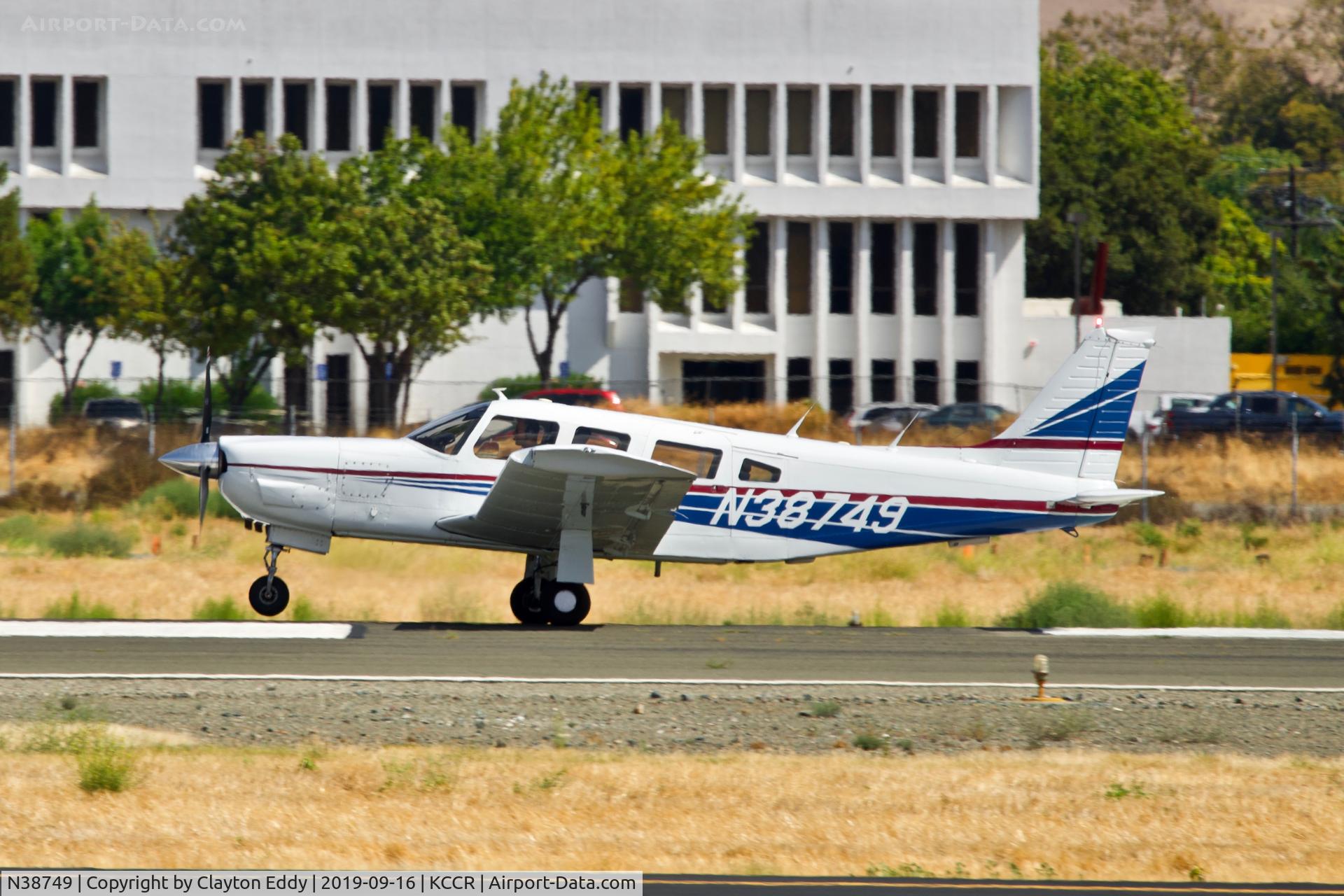 N38749, 1977 Piper PA-32R-300 Cherokee Lance C/N 32R-7780467, Buchanan Field Concord California 2019.