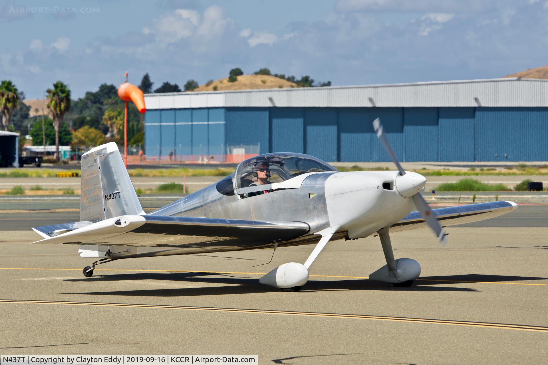 N437T, 2017 Vans RV-7 C/N 70766, Buchanan Field Concord California 2019.