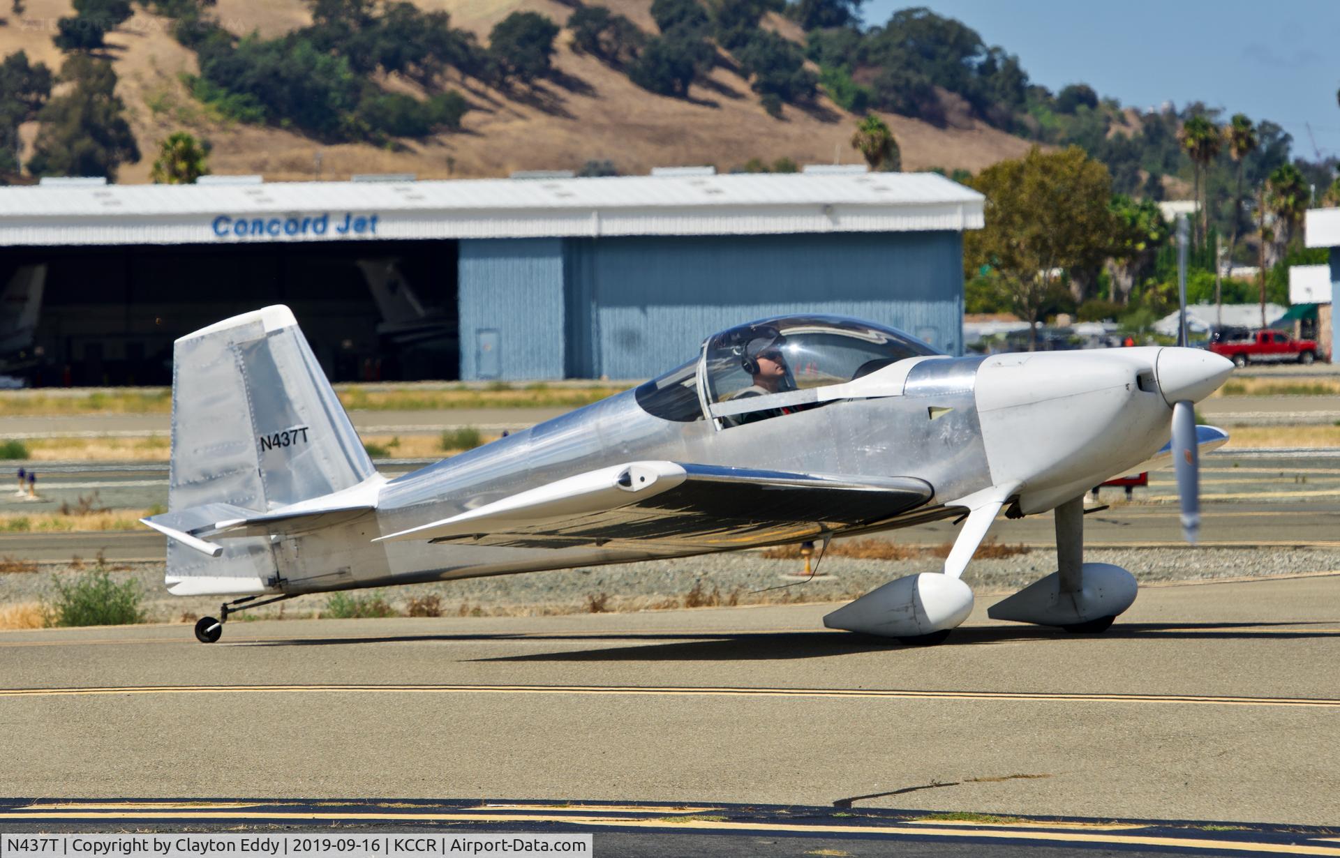 N437T, 2017 Vans RV-7 C/N 70766, Buchanan Field Concord California 2019.