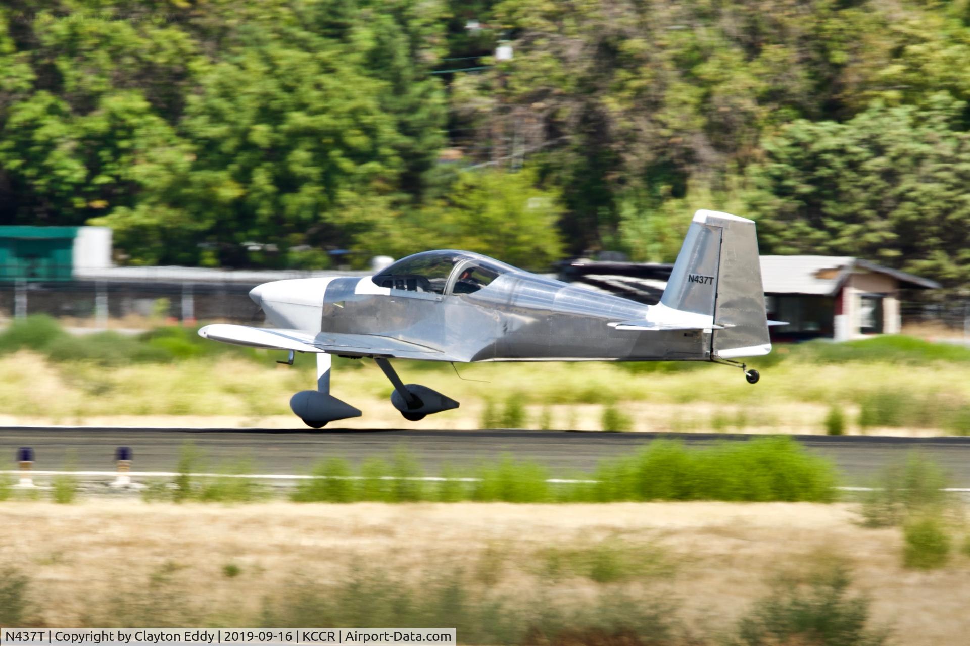 N437T, 2017 Vans RV-7 C/N 70766, Buchanan Field Concord California 2019.