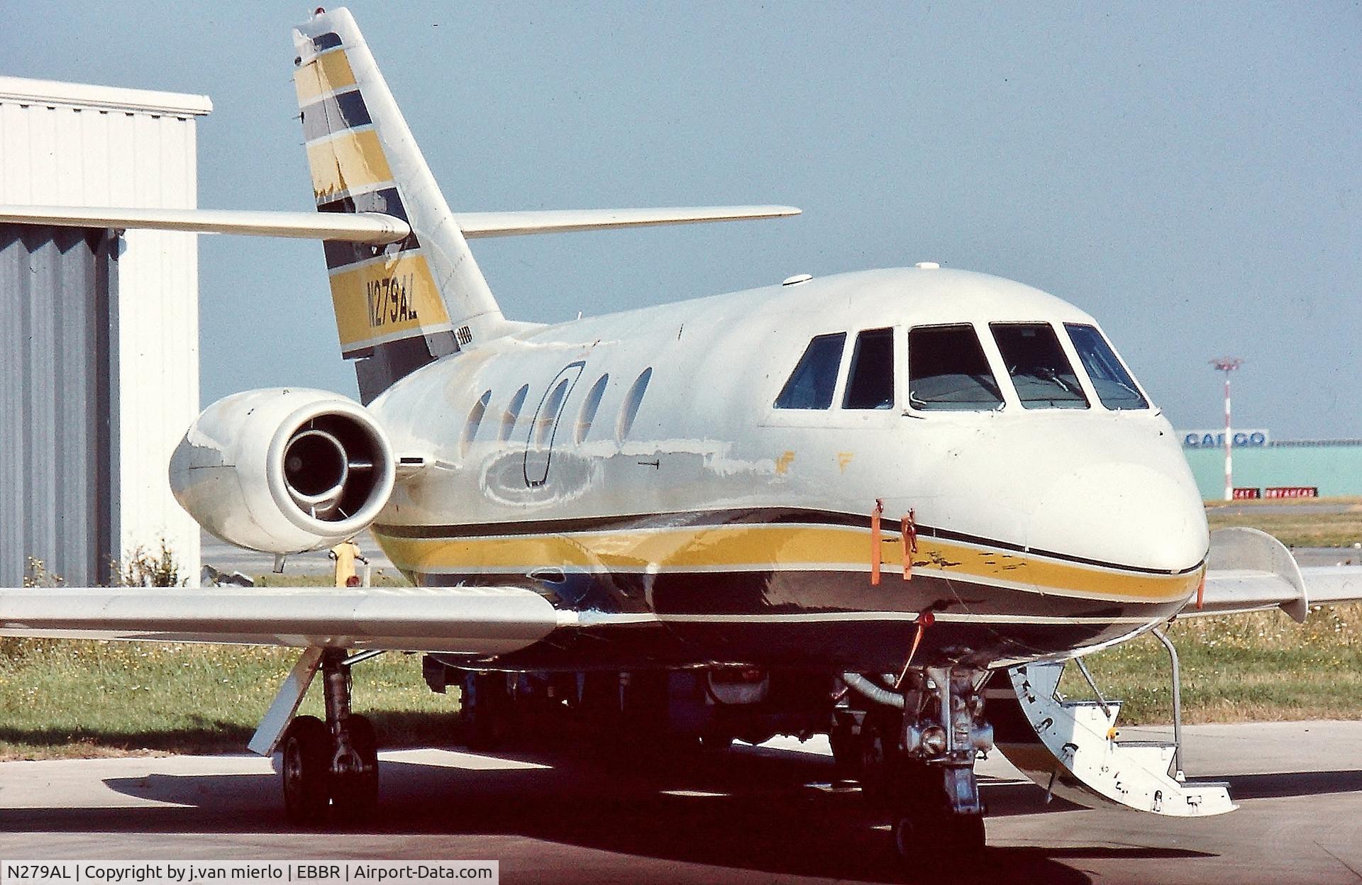 N279AL, 1973 Dassault Falcon (Mystere) 20E C/N 279, Brussels,Belgium