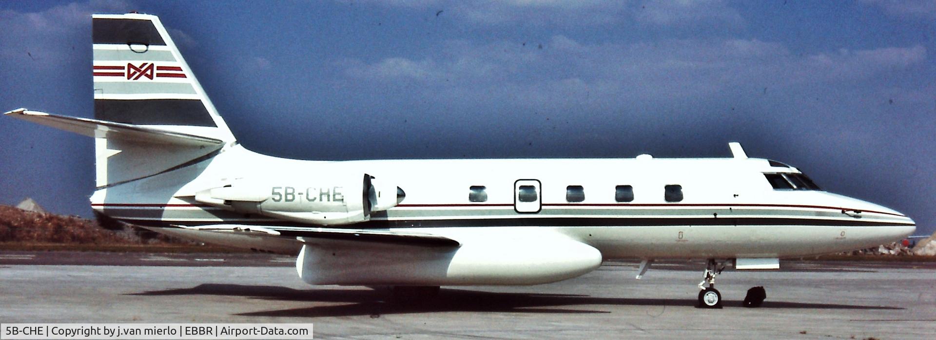 5B-CHE, 1968 Lockheed L-1329 JetStar 731 C/N 5114, Brussels, Belgium