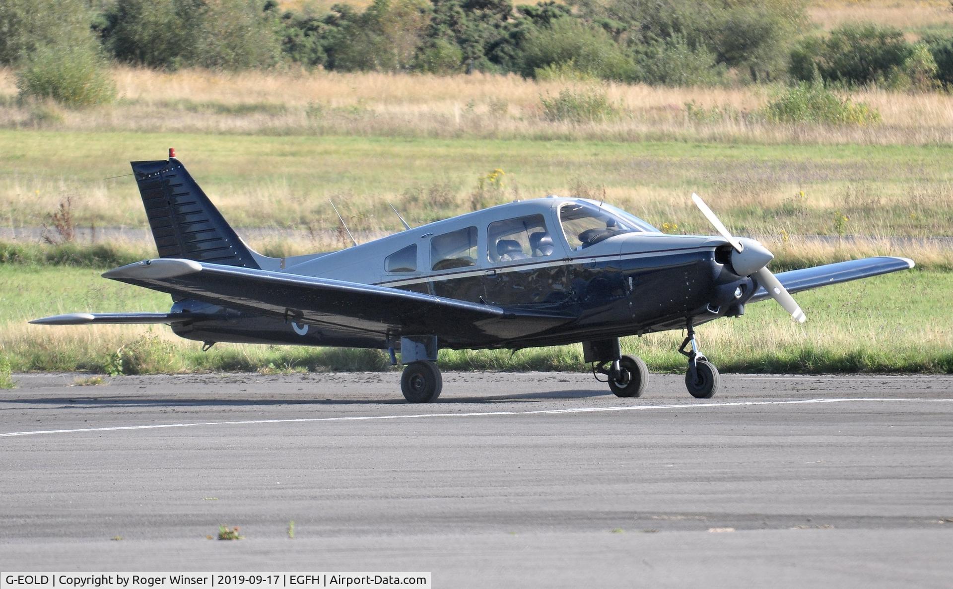 G-EOLD, 1985 Piper PA-28-161 Cherokee Warrior II C/N 28-8516030, Visiting Warrior II.