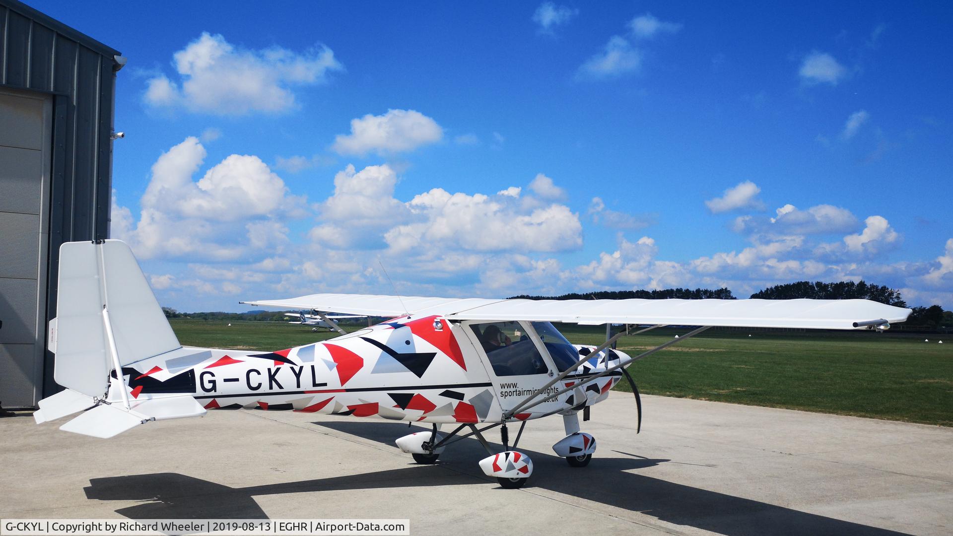 G-CKYL, 2018 Comco Ikarus C42 FB80 C/N 1806-7540, Operated by Sportair.