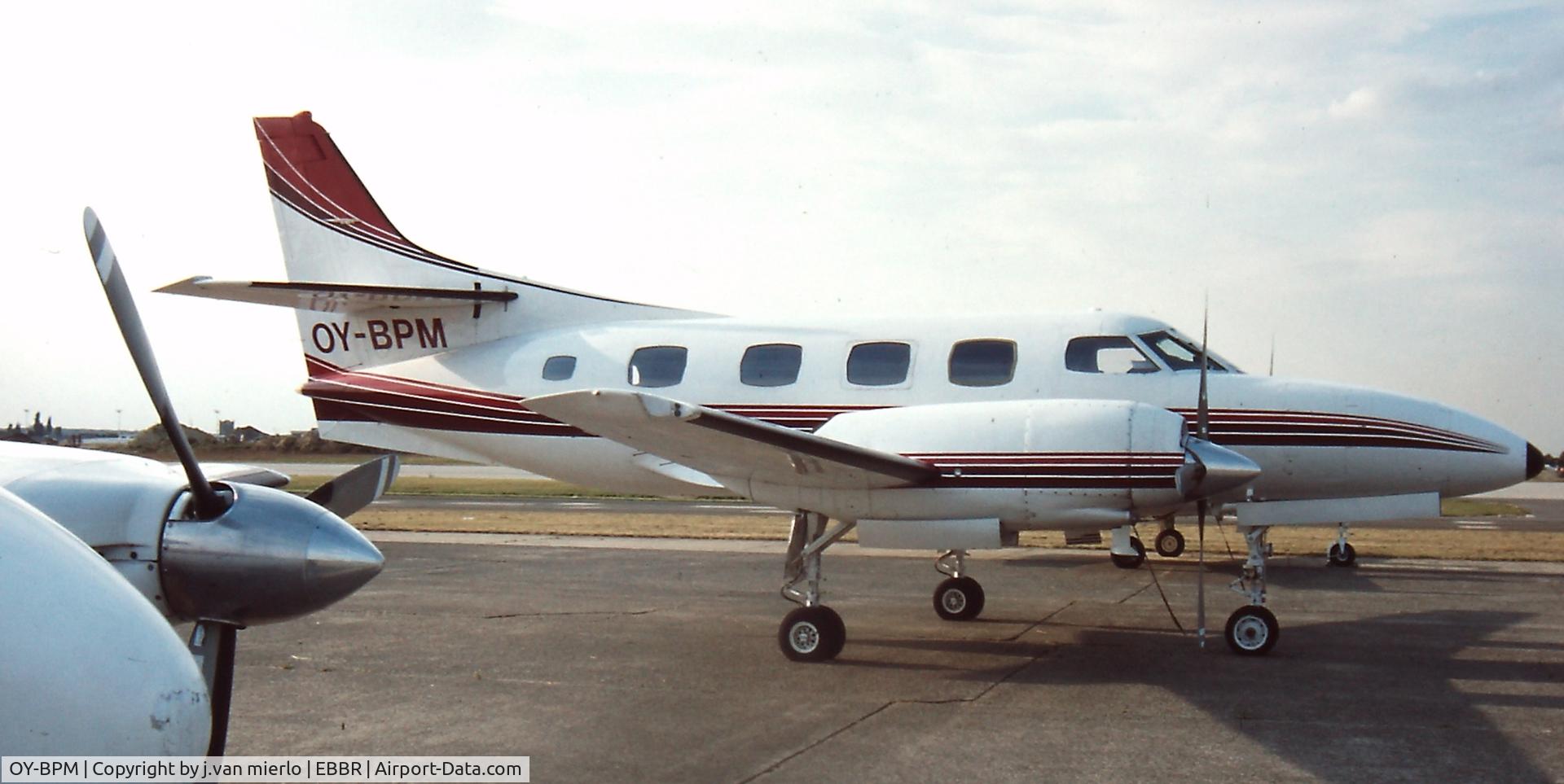 OY-BPM, 1981 Swearingen SA-226T(B) Merlin IIIB C/N T410, Brussels G.A.T.