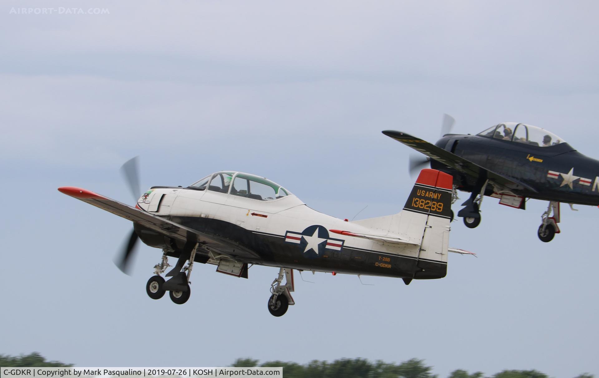 C-GDKR, 1956 North American T-28B Trojan C/N 200-360, North American T-28B